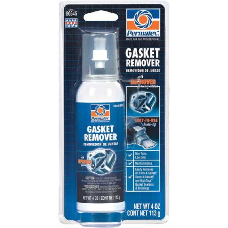 Permatex Low VOC Formula Gasket Remover – 4 oz Aerosol 80645