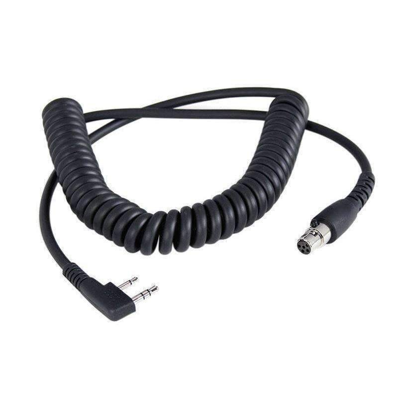 Rugged Radios Rugged and Kenwood Handheld Radio – Headset Coil Cord