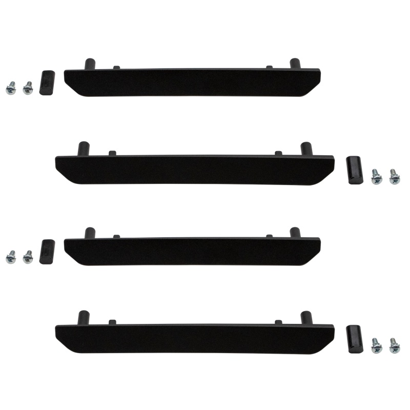 Wehrli 2020+ GMC 2500/3500HD Fender Flare Marker Light Delete Kit w/o Logo – Fine Texture Black