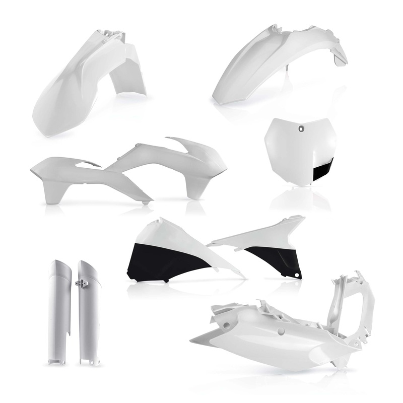 Acerbis Full Plastic Kit – White 2314330002