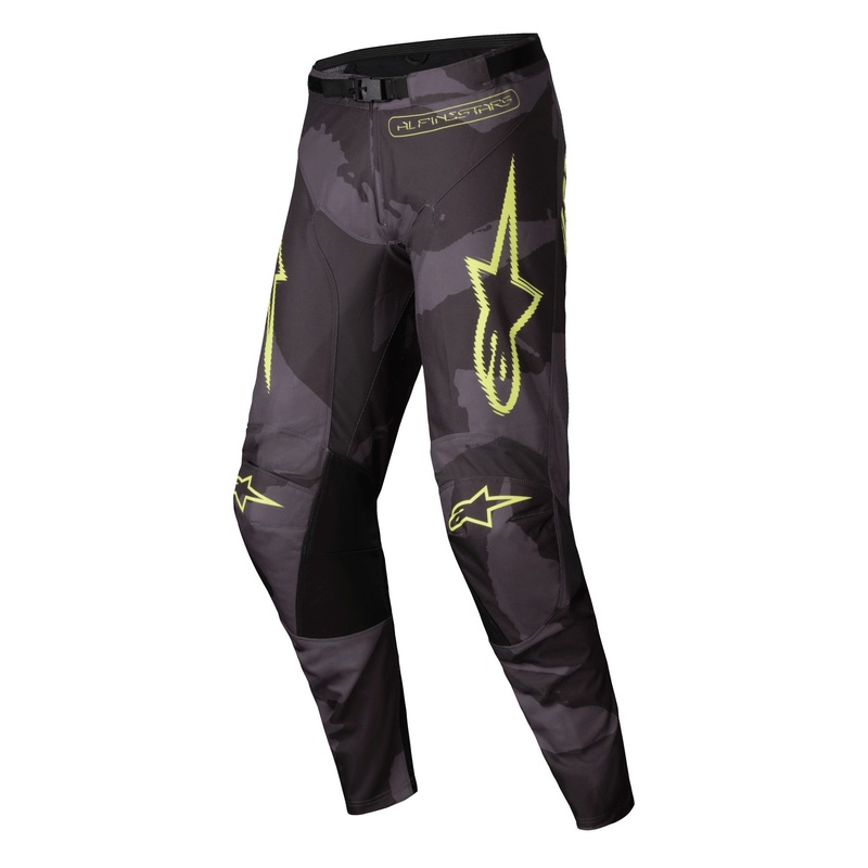 ALPINESTARS 2025 RACER HOLLOW  PANTS – DARK CAMO YELLOW FLUO 28