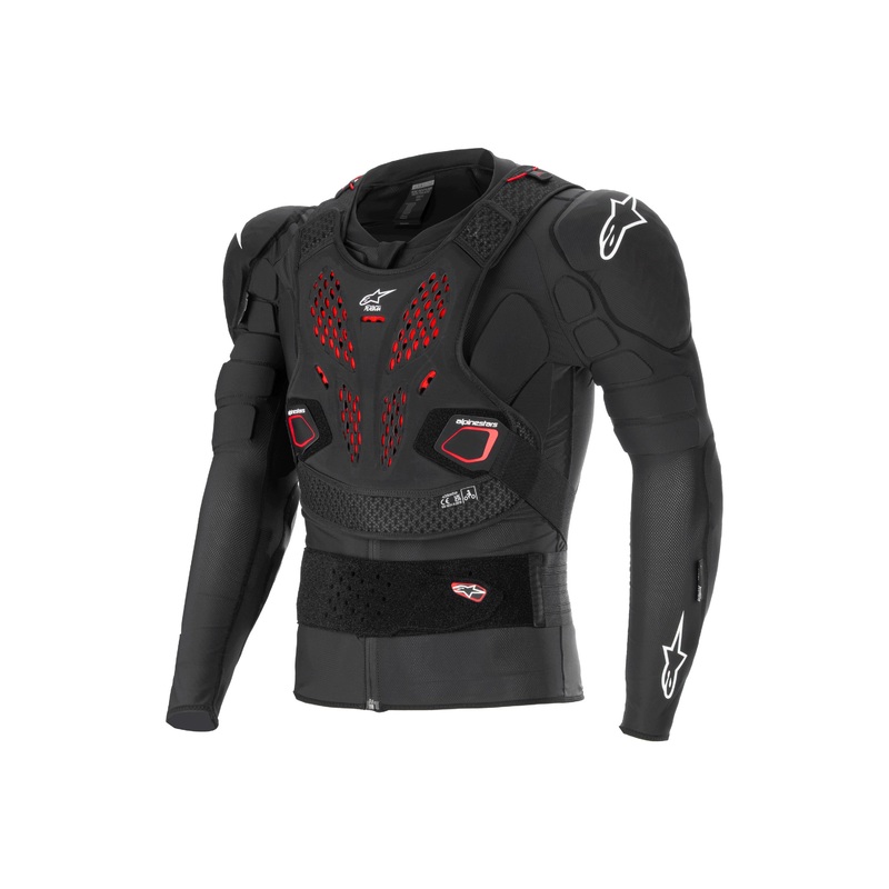 ALPINESTARS BIONIC PRO V3 PLASMA PROTECTION JACKET – BLACK RED WHITE S