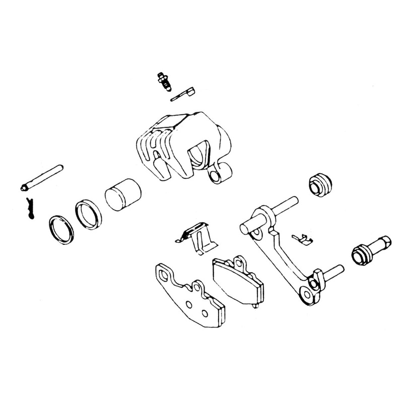 K&L Supply Brake Caliper Rebuild Kit 32-0751