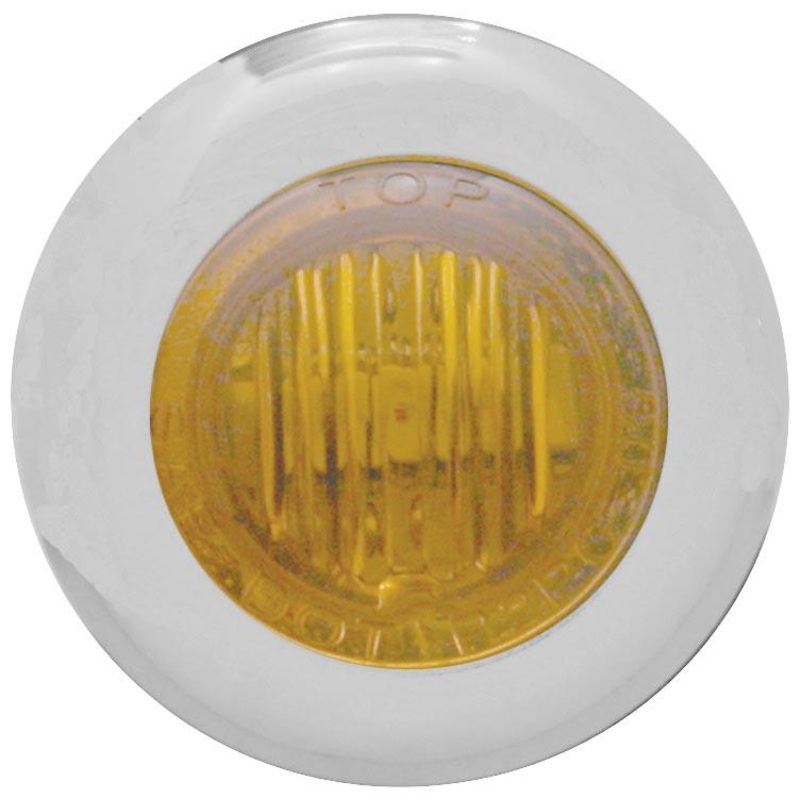 Pro-One Performance LED Mini Marker Light – Amber LED – Amber Lens 402140