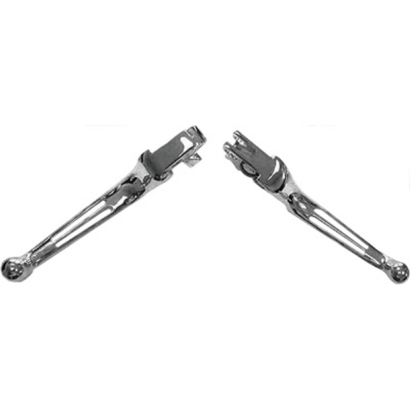 HardDrive Custom Levers – 2-Slot – Chrome 053525