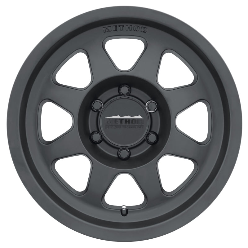 Method MR701 16×8 0mm Offset 6×5.5 106.25mm CB Matte Black Wheel