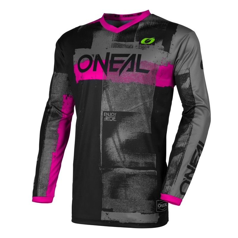 ONEAL 2026 WOMENS ELEMENT ROLLER JERSEY – BLACK/PINK S