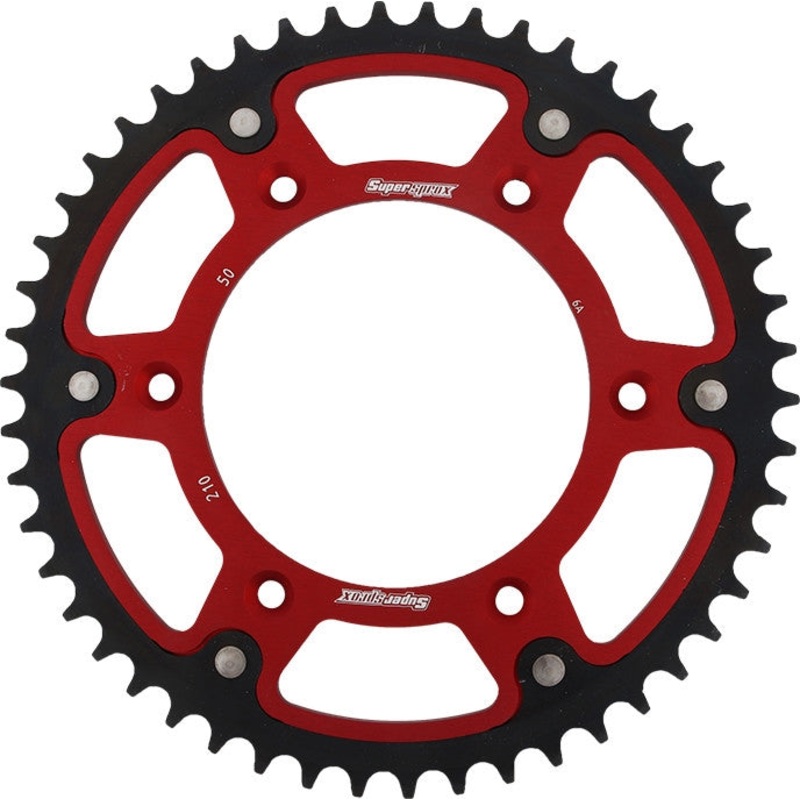 Supersprox Stealth Rear Sprocket – 50T RST-210-50-RED