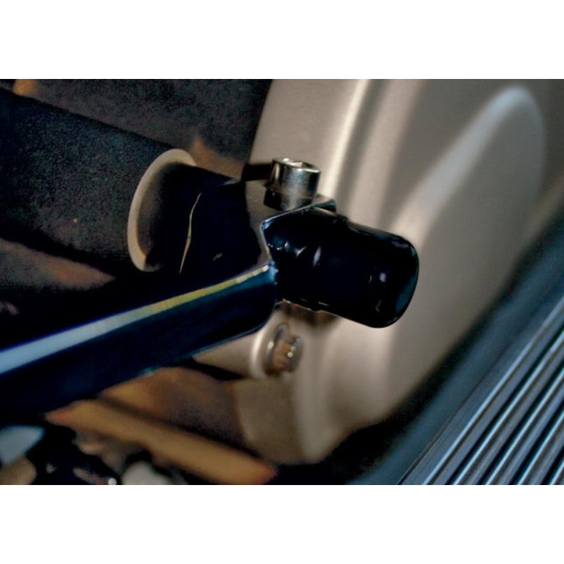 Todds Cycle Shifter Spline Cover – Gloss Black Powder-Coat 1602-0407