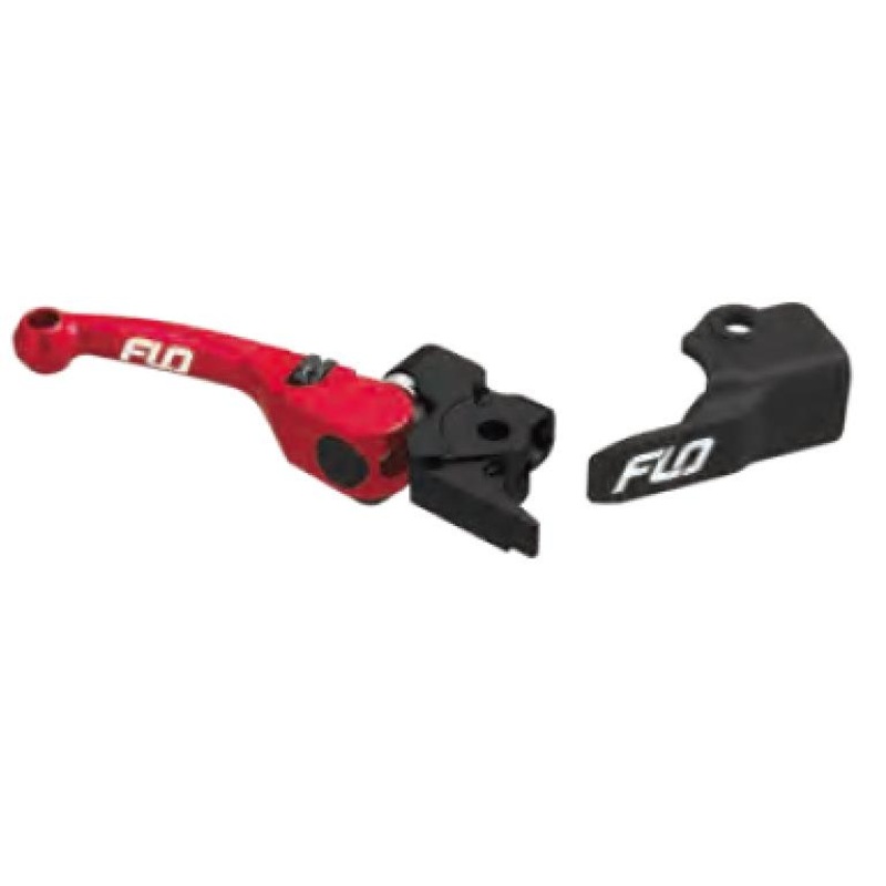 Flo Motorsports 160deg. OEM Replacement Brake Lever – Red BL-712R