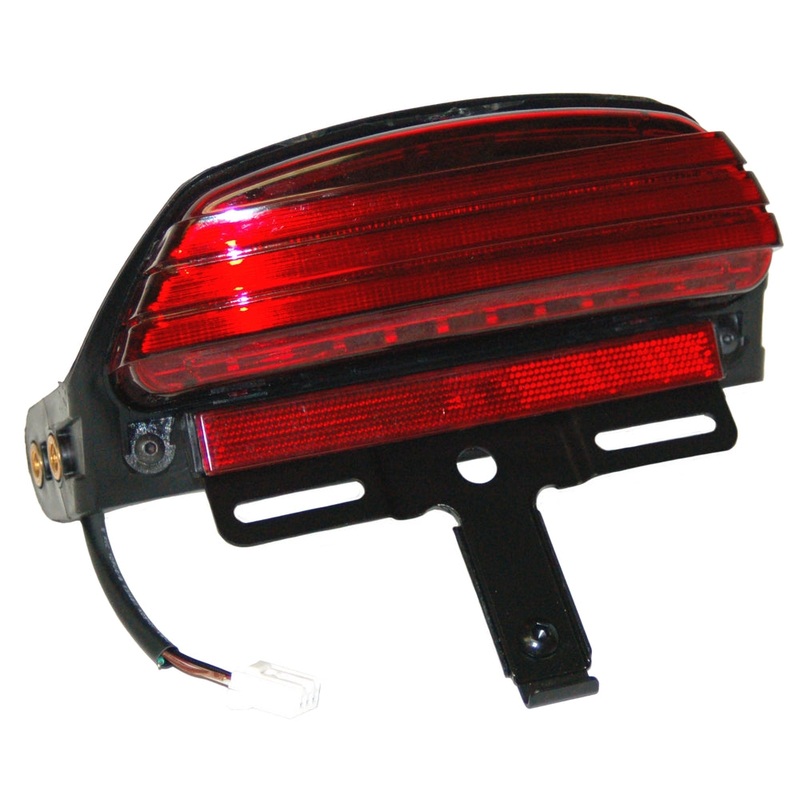 Letric Lighting Co. LED Replacement Taillight – Red LLC-DTL-RS