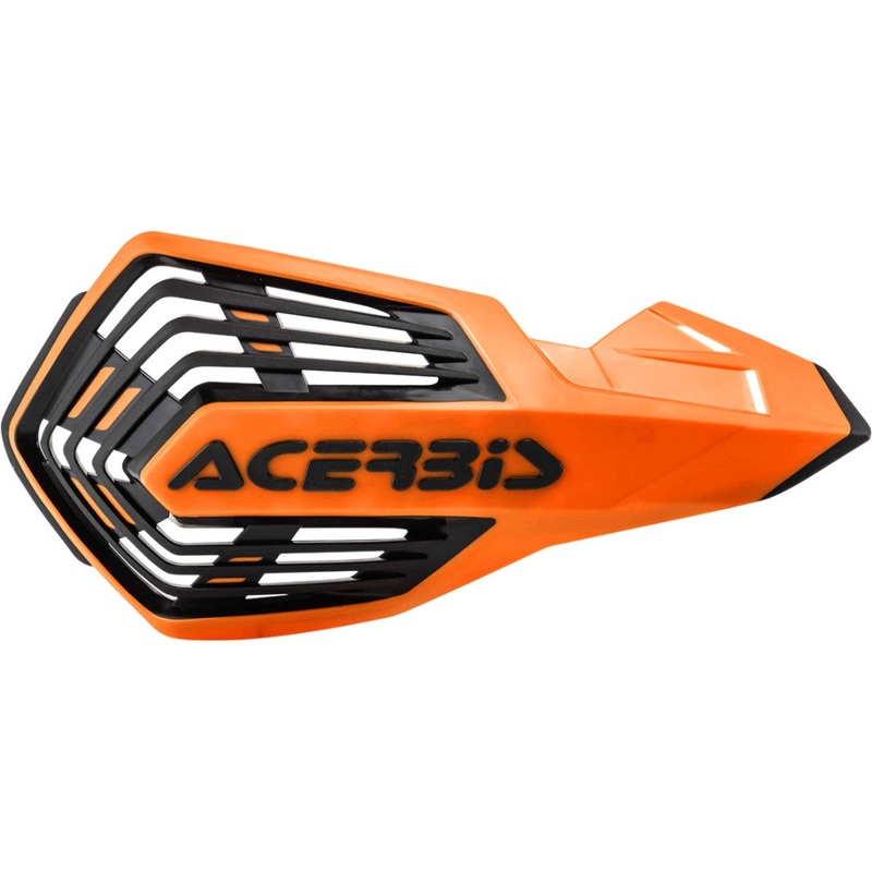 Acerbis X-Future Handguards – Orange/Black 2801965225