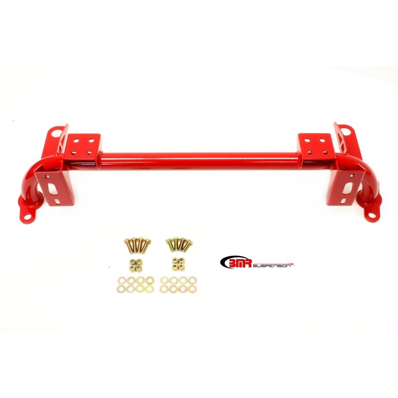 BMR 05-14 S197 Mustang Radiator Support w/ Sway Bar Mount – Red