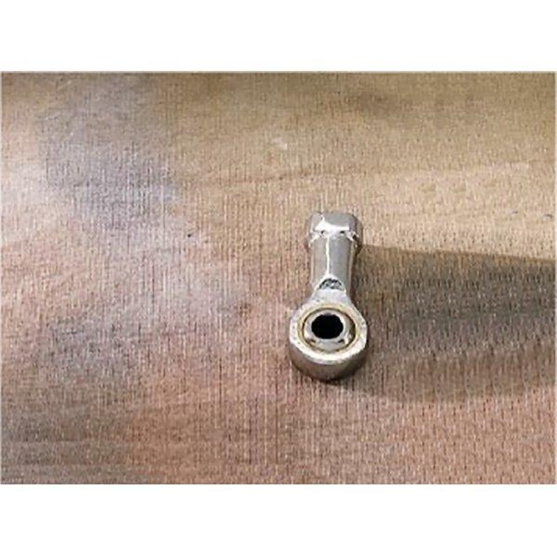 Drag Specialties Self-Aligning Chrome Rod End with Hole 17-0613-A-BC101