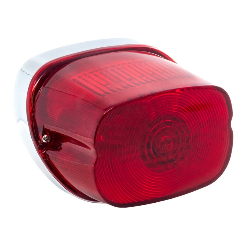 Letric Lighting Co. LED Replacement Taillight – Red LLC-SQTL-RT