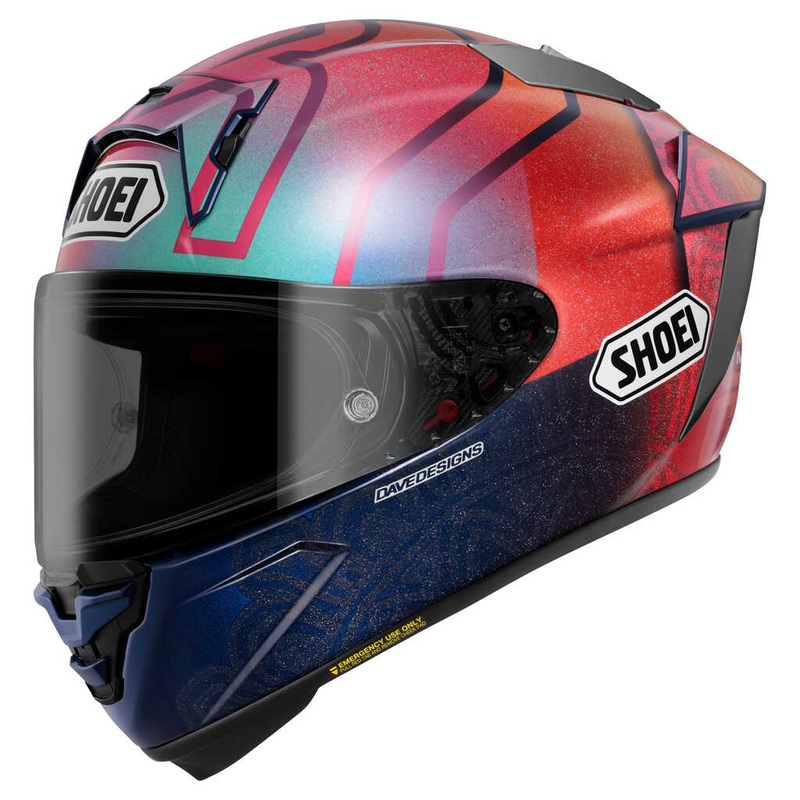 SHOEI X-SPR PRO MARQUEZ HOLI HELMET – TC1 XS