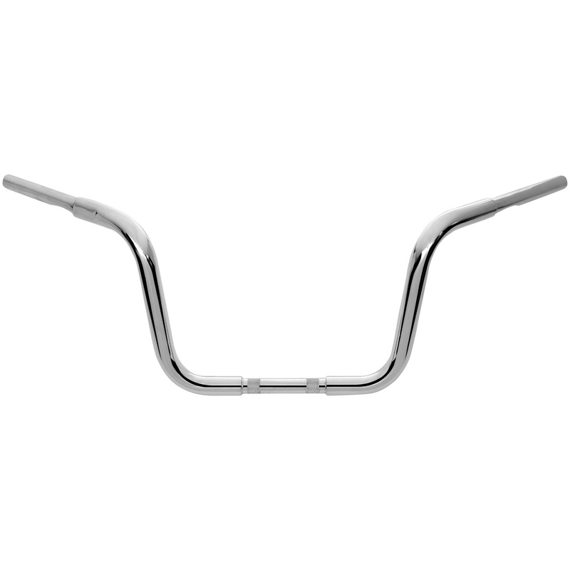 Wild 1 1-1/4in. Chubby Mini Ape Hanger Handlebar – 10in. – Chrome WO515