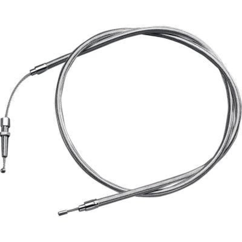 Barnett Stainless Clear-Coated Clutch Cable (+10in.) 102-30-10046-10