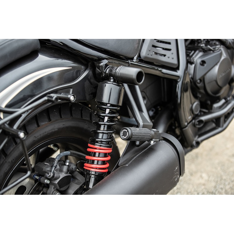 Burly Brand 750-05874 Stiletto Shocks 13″ Black