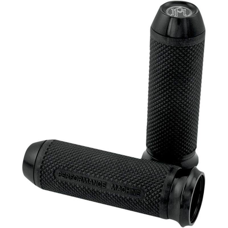 Performance Machine Elite Grips – Black Anodized 0063-2028-B