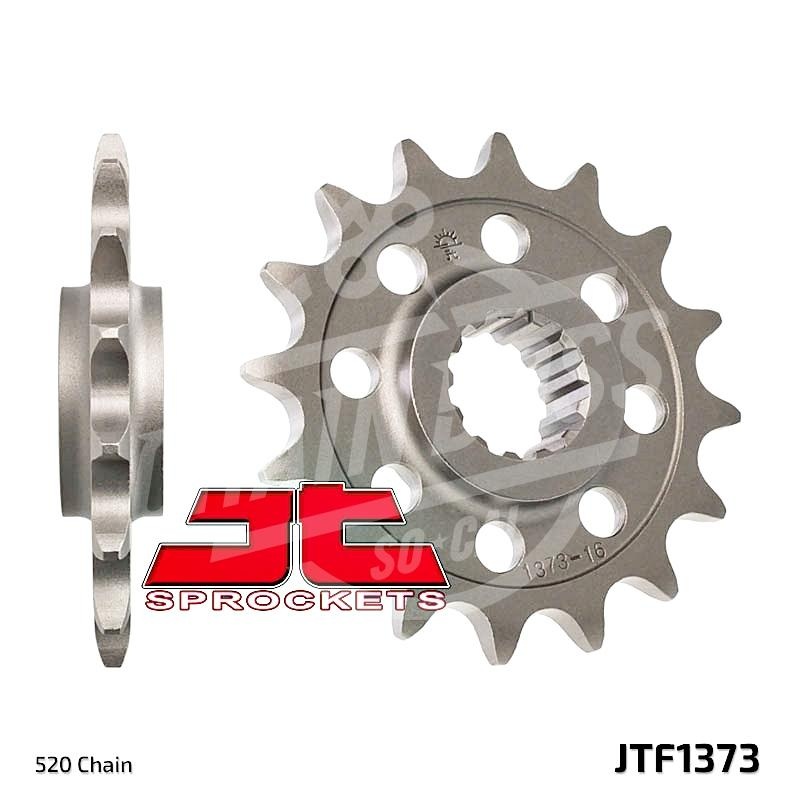 JT Sprockets 520 Front Sprocket Steel Natural JTF1373 15