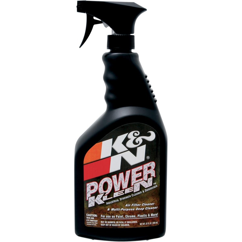 K&N Engineering Power Kleen Air Filter Cleaner and Degreaser – 32oz. Squirt Bottle 99-0621