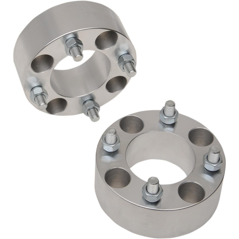 Moose Utility 2in. Aluminum Wheel Spacers – 4/137 Bolt Pattern – 12mm x 1.25 Stud 0222-0518