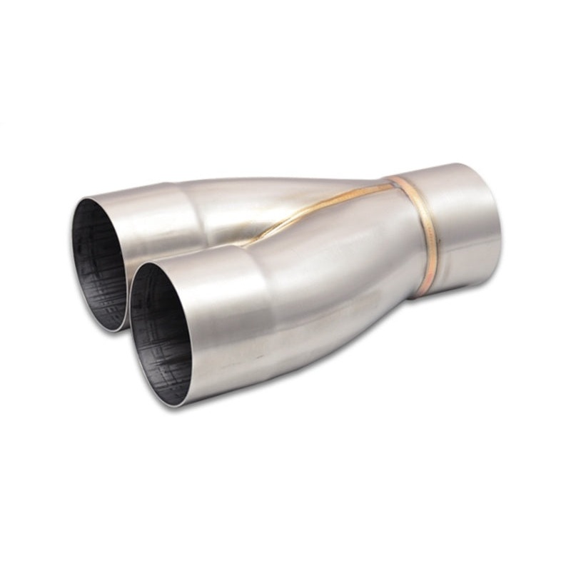 Vibrant 2-1 SS Merge Collectors (3in Inlet Slipover ID 3in Outlet OD) – Sold Individually