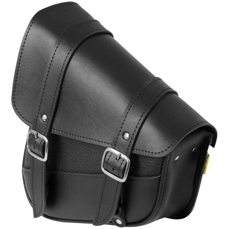 Willie & Max Revolution Universal Swingarm Saddlebag – Black 59776-00