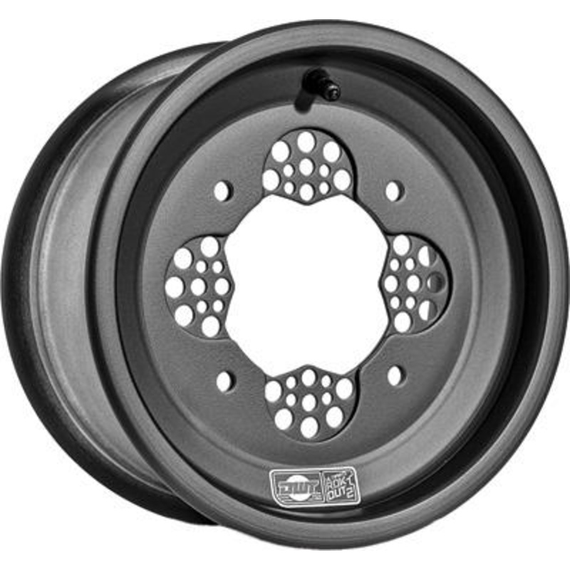 Douglas Wheel Tire Ultimate Rok-Out 2 Wheel – 10×5 –  Offset – 4/156 – Black .160 DBL RL RO2-14-429