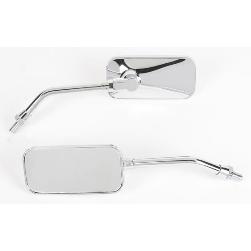 Emgo EL Chico Cruiser Mirror – 2in.H x 4 3/4in. W, 10mm Thread 20-42470