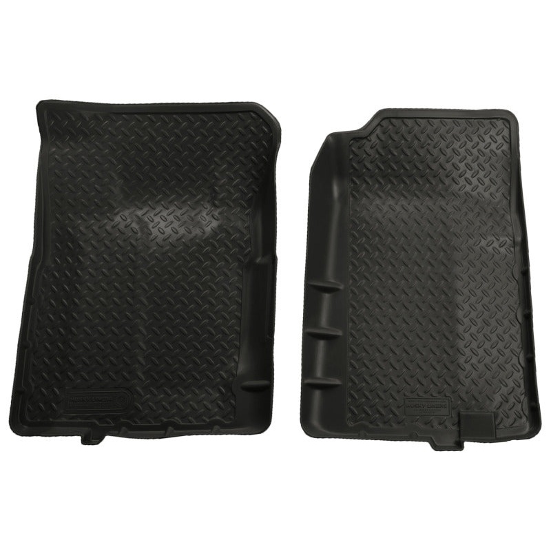 Husky Liners 92-94 Chevy Blazer/GMC Yukon Full Size (2DR) Classic Style Black Floor Liners