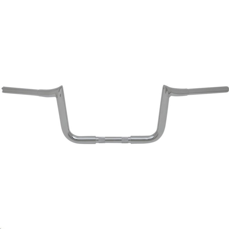 LA Choppers 1-1/4in. Prime Ape Handlebars – 18in. Rise – Chrome LA-7351-18