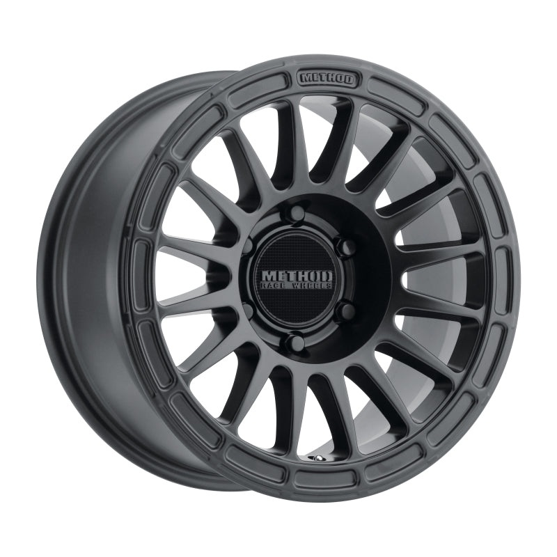 Method MR314 17×8.5 0mm Offset 6×5.5 106.25mm CB Matte Black Wheel