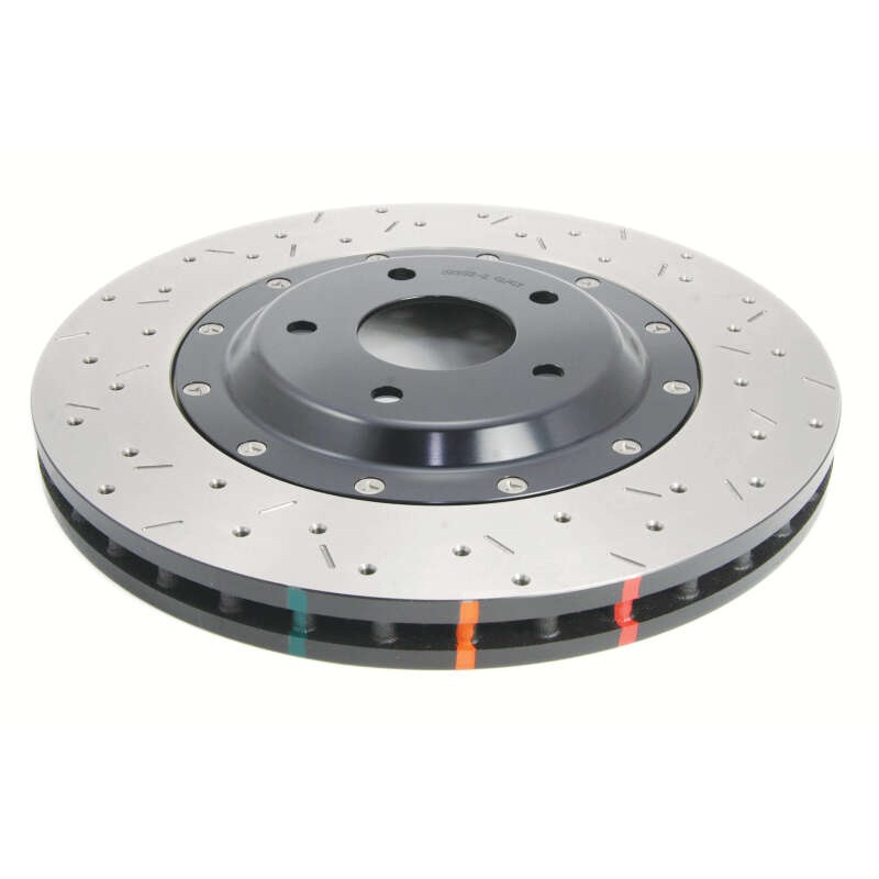 DBA 05-12 Corvette C6 w/Z06 pkg Front Drilled & Slotted 5000 Series 2 Pc Rotor w/ Black Ha