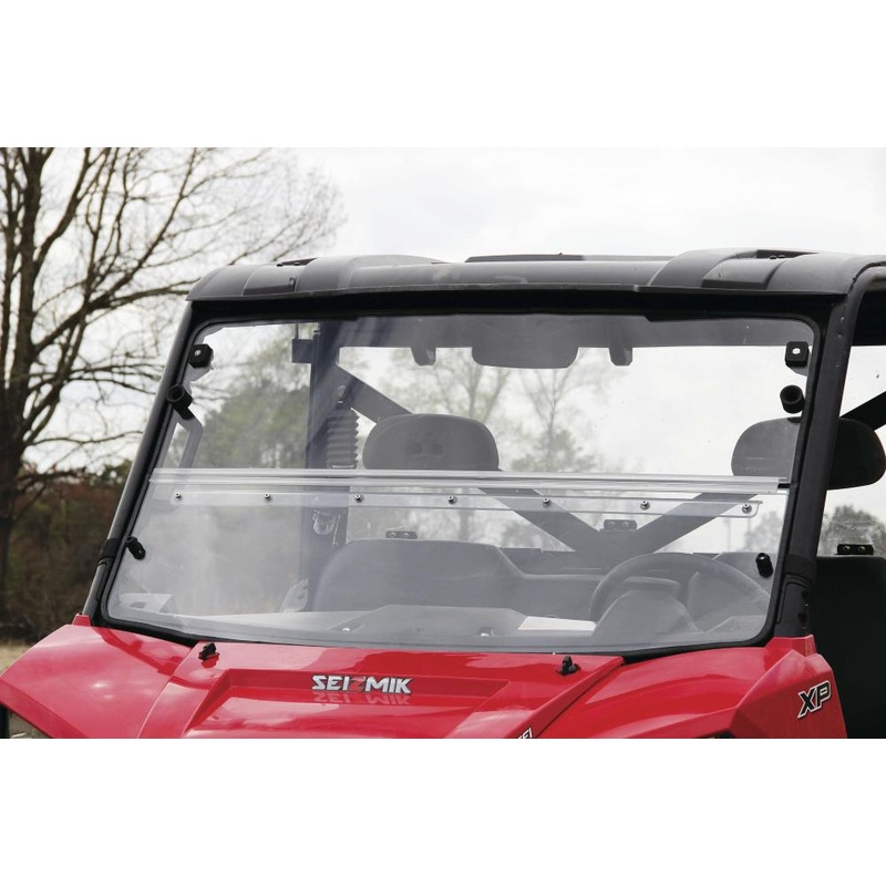 Seizmik Versa-Fold Polycarbonate Windshield 23079
