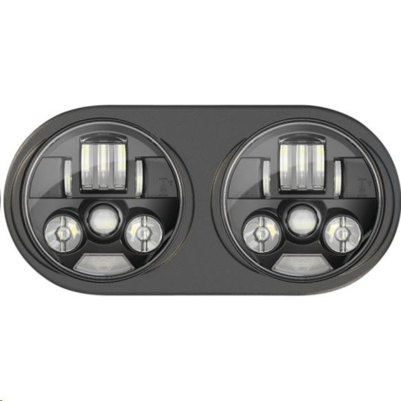 Custom Dynamics Probeam Led Headlamps For Road Glide – True Black PB-RG13-B