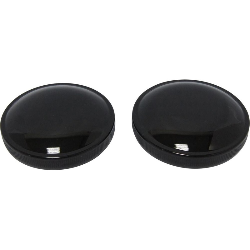 HardDrive Cam Style Gas Cap Set – Black 75-007BK