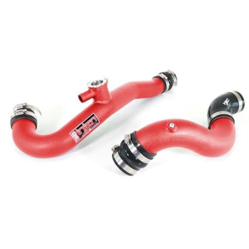 Injen 15-19 Ford Mustang 2.3L EcoBoost Aluminum Intercooler Piping Kit – Wrinkle Red