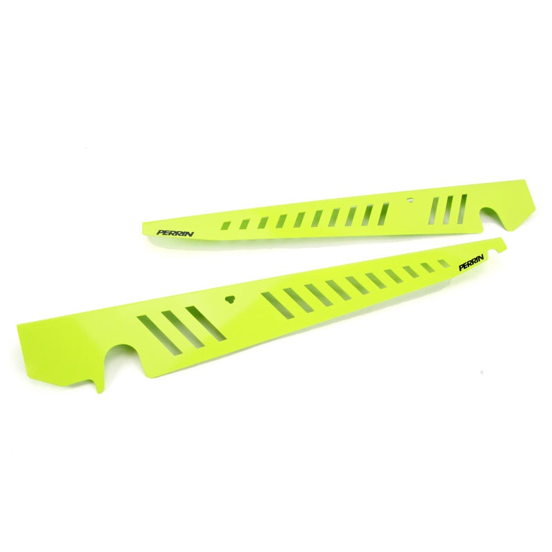PERRIN 15-21 Subaru WRX/STI Fender Shroud Set – Neon Yellow