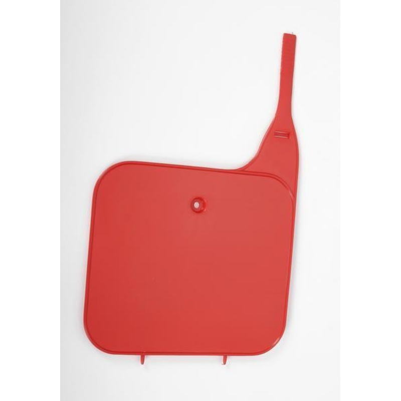 UFO Plastics Front Number Plate – Red HO02607061