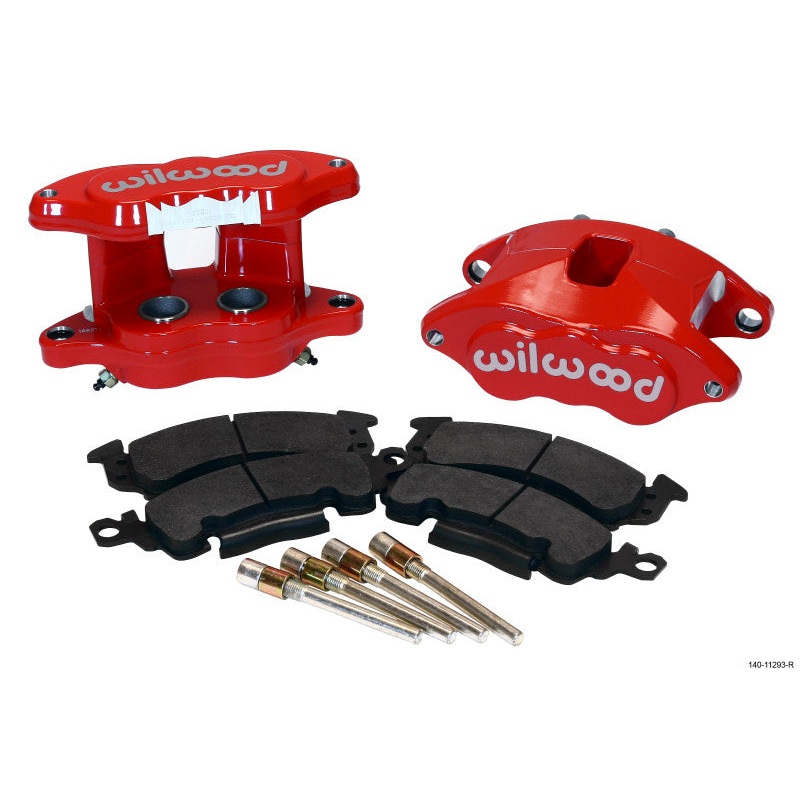 Wilwood D52 Rear Caliper Kit – Red 1.25 / 1.25in Piston 1.04in Rotor