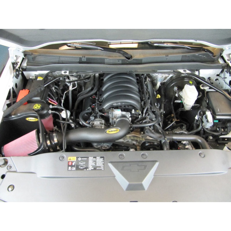 Airaid 2014 GM 1500 Pickup/ 2015 GM Tahoe/Yukon 5.3L MXP Intake System w/ Tube (Dry / Red Media)