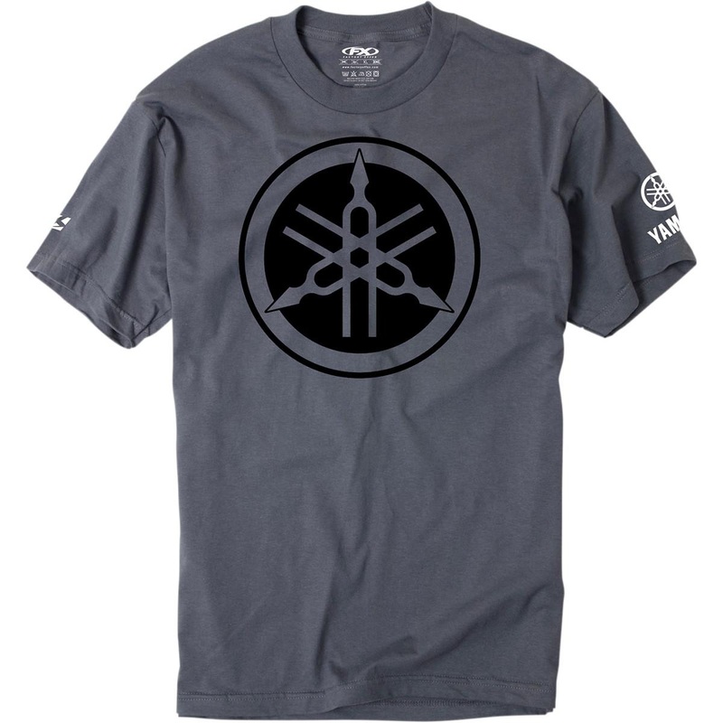 Factory Effex Yamaha Tuning Fork Premium T-Shirt Medium Charcoal