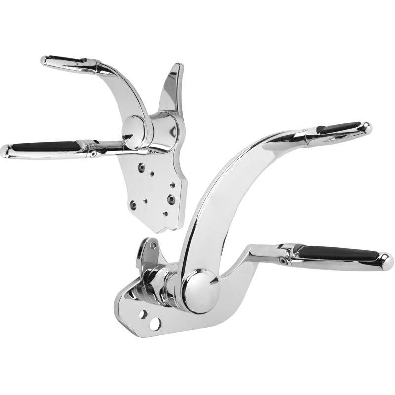 Hawg Halters Inc 750-04106 Forward Cntrls Chrome Flh 14-Up