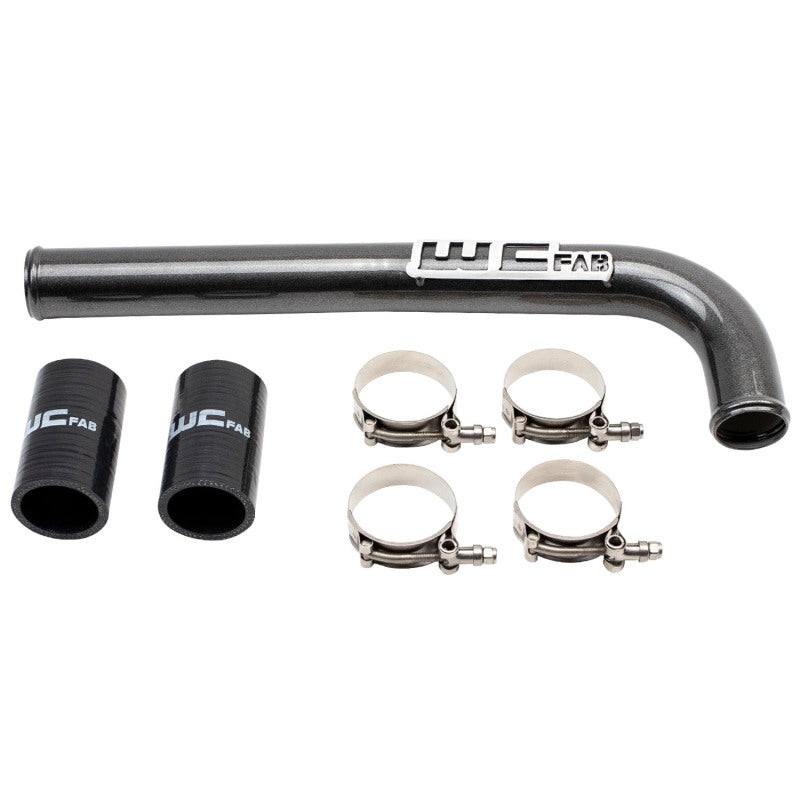 Wehrli 10-18 Dodge 6.7L Cummins (Non 13-15 w/Dual Rads/Twin CP3) Upper Coolant Pipe – Gloss Black