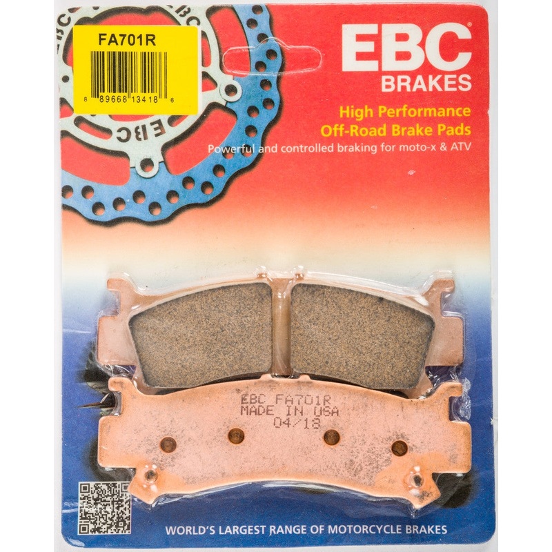 EBC R Series Long Life Sintered Brake Pads FA701R