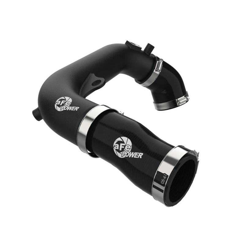 aFe 2024+ Jeep Wrangler JL L4-2.0L (t) BladeRunner 2-1/2in Aluminum Hot Charge Pipe – Black