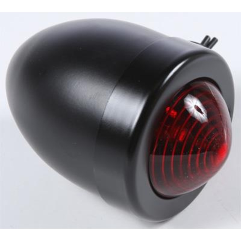 HardDrive Dual Filament Bullet Marker Light – Black – Red Lens 201042