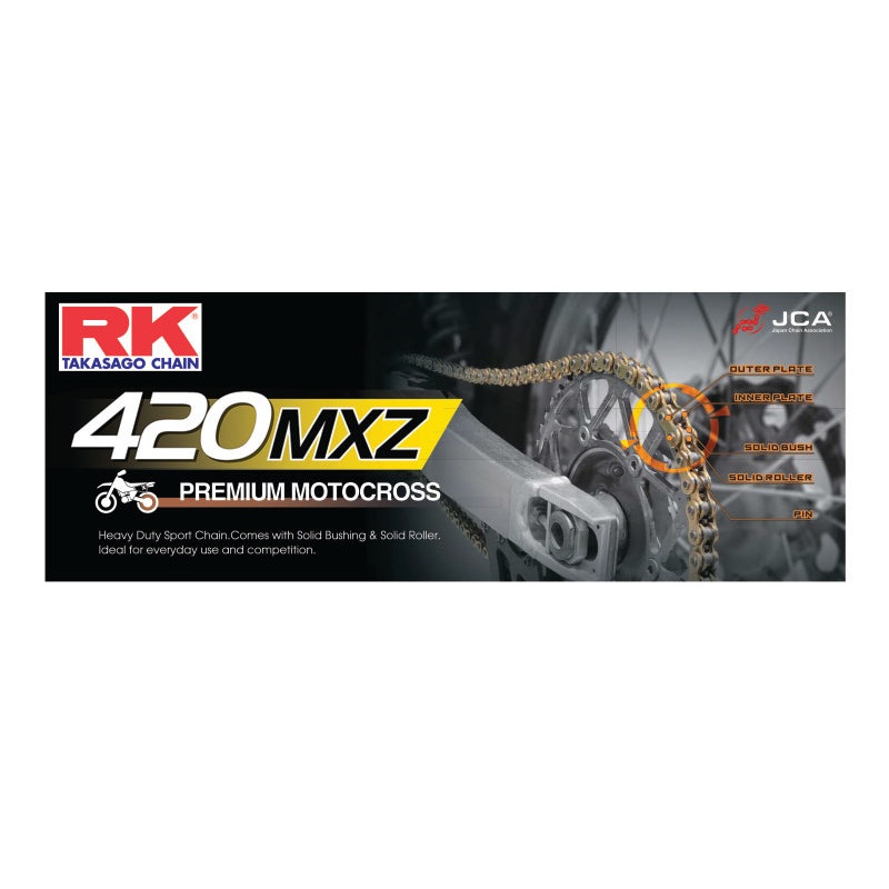 RK Chain 420MXZ-126 – Natural
